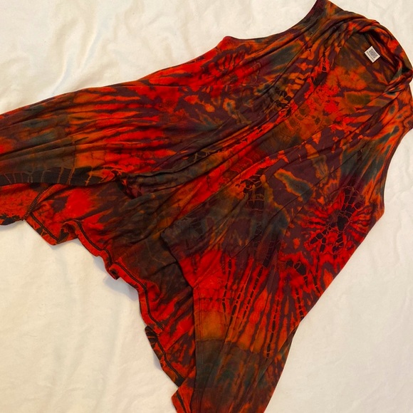 Vintage ANANTARA boho fire vest NWOT festival fairycore Labyrinth Legend - Picture 8 of 16